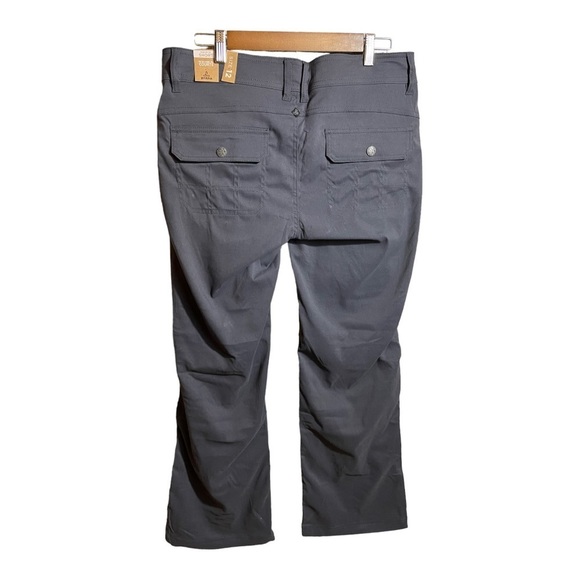 Prana Halle Hiking Convertible Pant in Coal Gray (Short Inseam) Size 12 NWT - Picture 7 of 13
